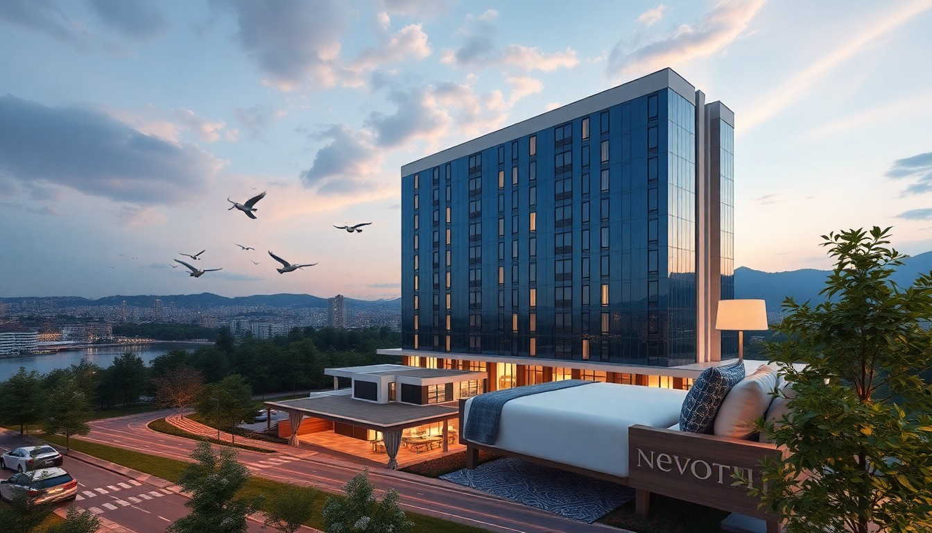 Novotel Zeytinburnu otel dış cephe