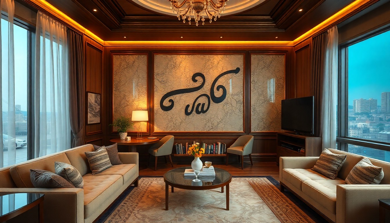 Divan Taksim otel şık lobi