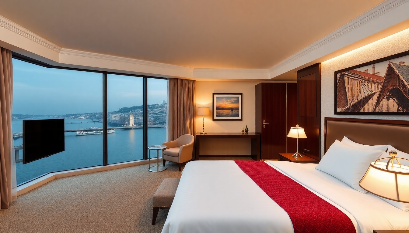Ramada Golden Horn otel Haliç manzarası