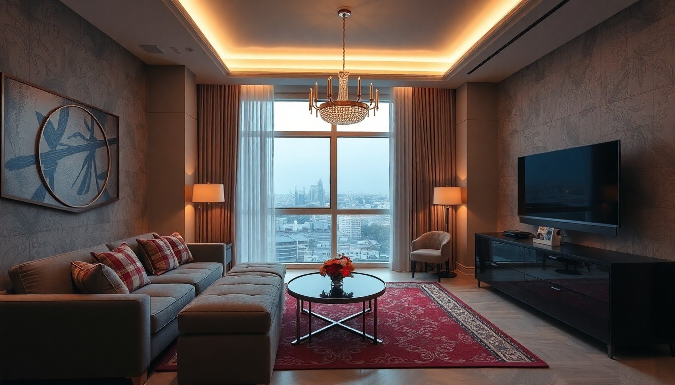 Divan Taksim otel şık lobi