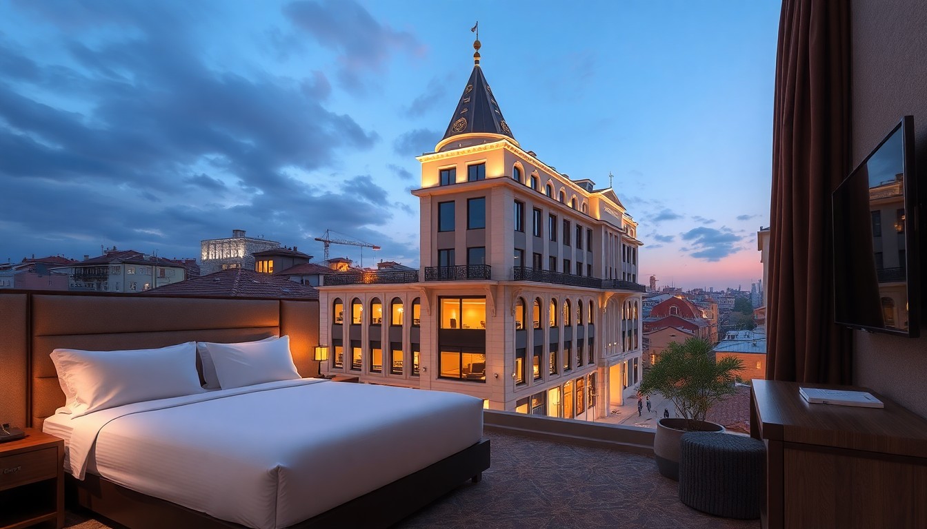Mercure Istanbul Topkapı otel odası geniş yatak