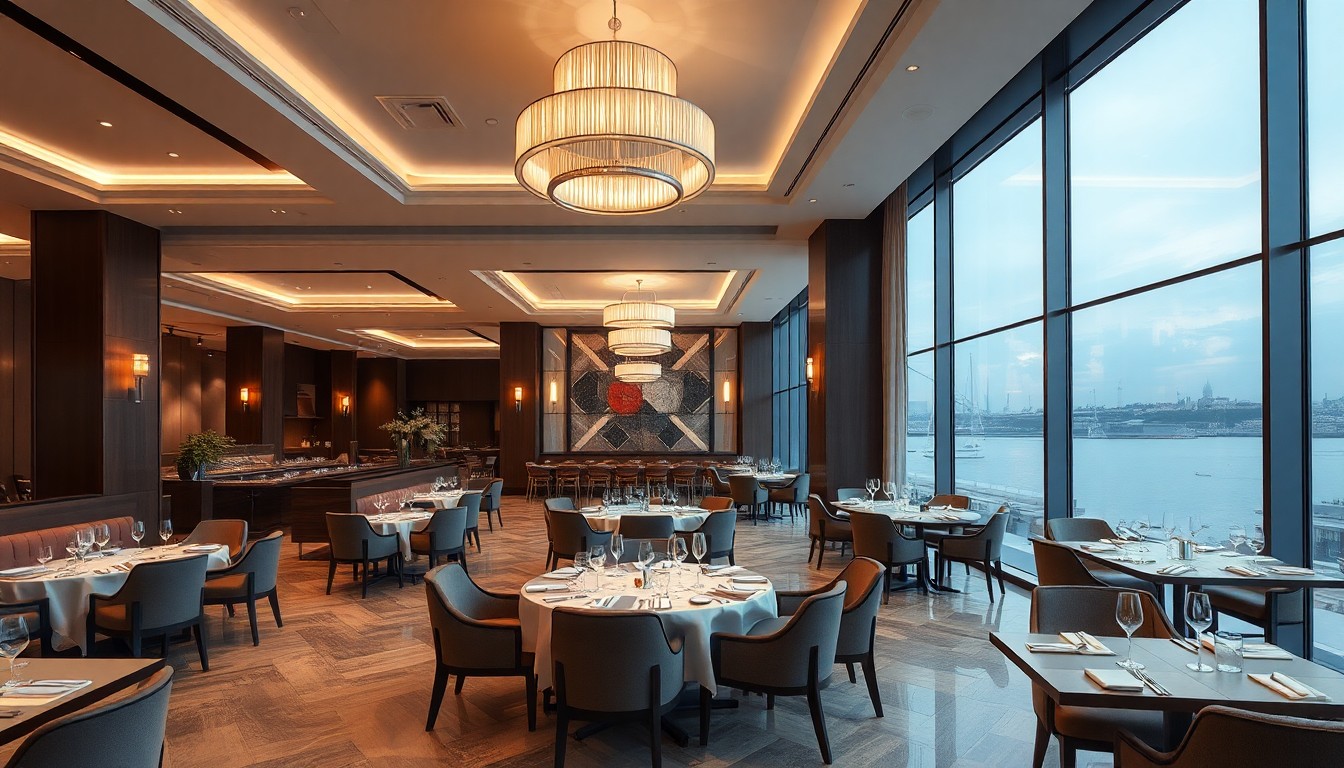 Istanbul Marriott Hotel Şişli otel restoranı