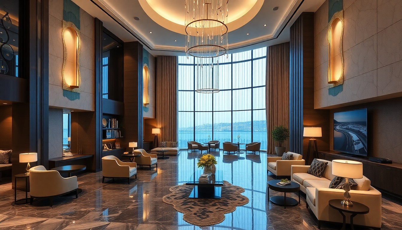 Istanbul Marriott Hotel Şişli otel lobisi