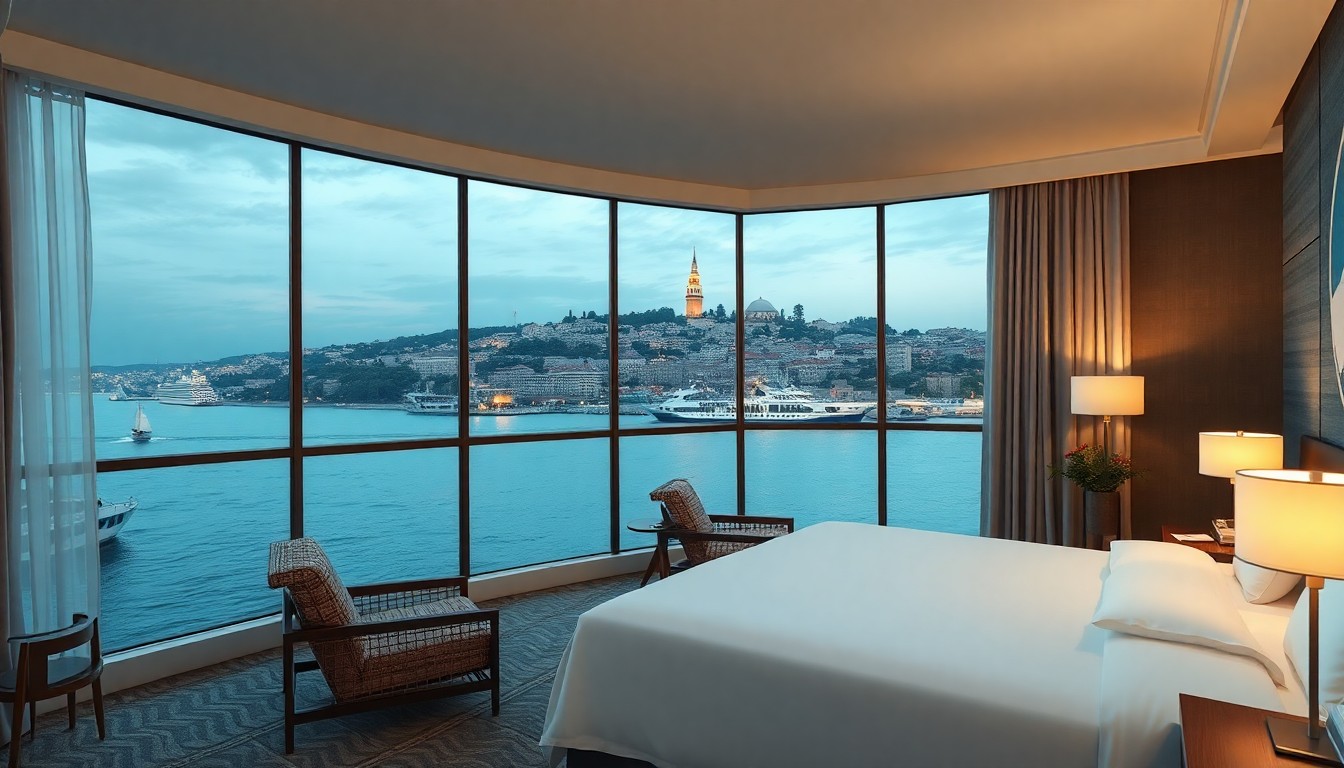 CVK Park Bosphorus Hotel otel odası geniş yatak
