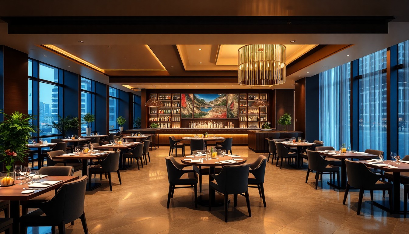 DoubleTree by Hilton Moda otel restoranı